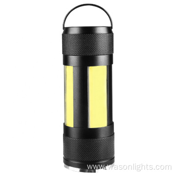 Wason 2023 New Multifunction Outdoor COB Flood Light Magnetic Flashlight Portable Hanging Camping Rechargeable Torch